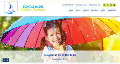 Desktop Screenshot of coastalmainepediatricdentistry.com
